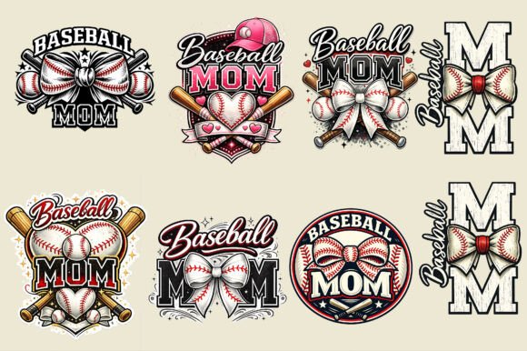 Baseball Mom Bow Cute Game Day Png: A Designer's Playbook