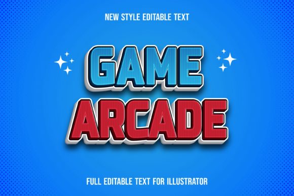 Game Arcade Text Effect: Retro Design Made Easy