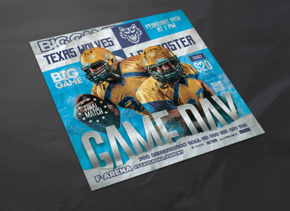 Game Day Football Flyer: Your Template for a Winning Event