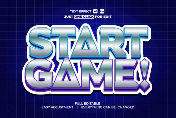 Game Event Vector Text Effect: Grab Attention Instantly