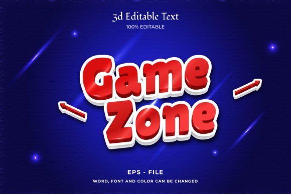 Game Zone 3d Text Effect: A Dynamic Tool for Modern Creators