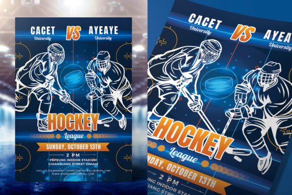 Ice Hockey Game Flyer: The Ultimate Promotional Asset