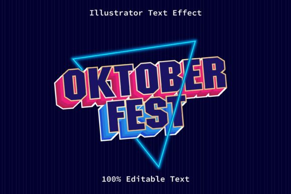 October Fest Modern Game Neon Style: A Bold Creative Asset