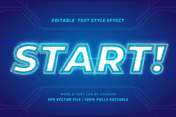 Start Game Editable Vector Text Style: Your Shortcut to Pro-Level Typography