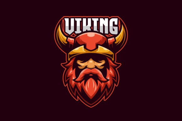 The Viking E-sports Game Mascot Logo: A Bold Identity for Digital Warriors
