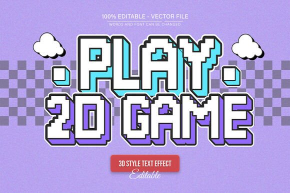 Unlocking Nostalgia: A Guide to the 2D Pixel Game Retro Vintage Text Effect